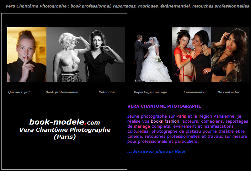 Faire son book professionnel  Paris