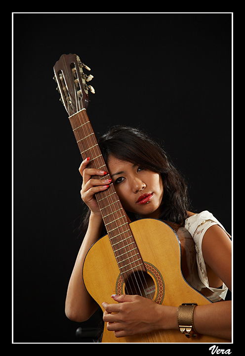 Anny et sa guitare