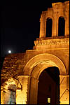 photo la pleine lune sur la Porte d'Arroux